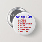 7 KINDEN LANDBOUWPRODUCTEN RONDE BUTTON 5,7 CM (Voorkant /achterkant)