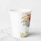 7 kopjes bloem papieren bekers (Voorkant)