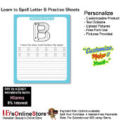 7 Learn To Spell Letter B Teacher Home Schooling