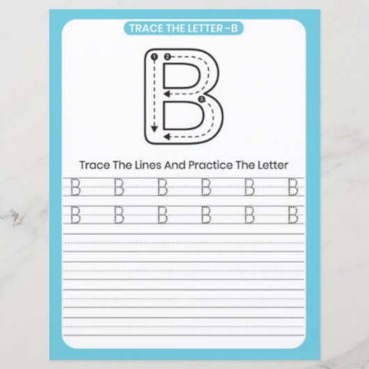 7 Learn To Spell Letter B Teacher Home Schooling (Voorkant)