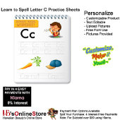 7 Learn To Spell Letter C Teacher Home Schooling