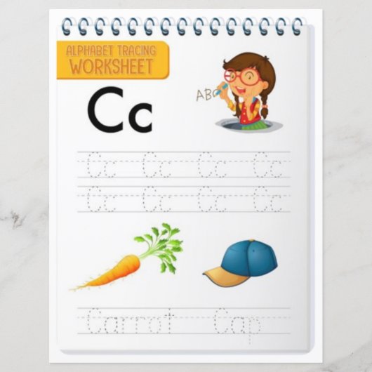 7 Learn To Spell Letter C Teacher Home Schooling (Voorkant)