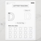 7 Learn To Spell Letter D Teacher Home Schooling (Voorkant)