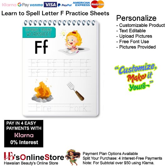 7 Learn To Spell Letter F Teacher Home Schooling