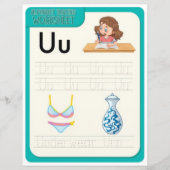 7 Learn To Spell Letter U Teacher Home Schooling (Voorkant)