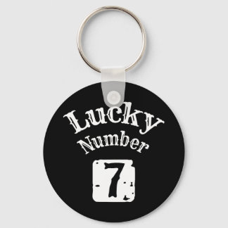 7 - Lucky Number 7 Luck Sleutelhanger