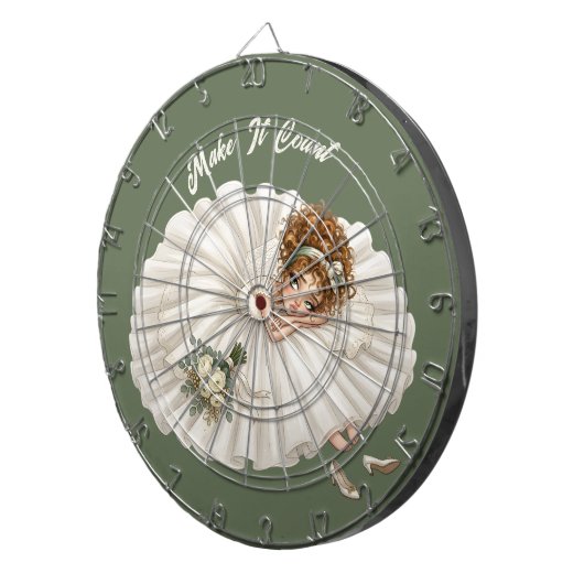 #7  Maak het tellen!! Dartbord (Voorkant Rechts)