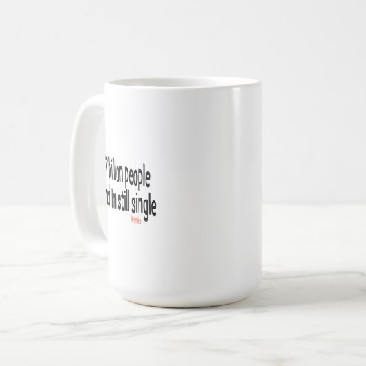 7 miljard mensen koffiemok (Voorkant links)