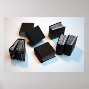 7 Miniatuur Kunstenaarsboeken - Fotografie Poster