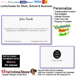 7 Moderne Paarse Logo's om de Merkennaam van het B Visitekaartje