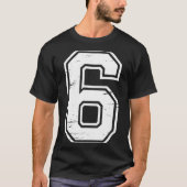 7 Number 67 Six Seven Meme  T-shirt (Voorkant)