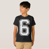 7 Number 67 Six Seven Meme T-shirt (Voorkant volledig)
