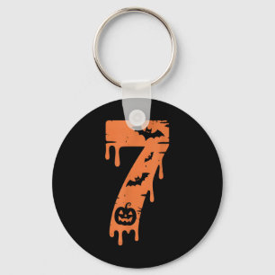 7 Nummer Meme 67 Zes Zeven Halloween  Sleutelhanger