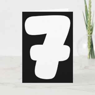 7 Nummer Zes Zeven 67 Gen Alpha Slang T Grappige M Kaart