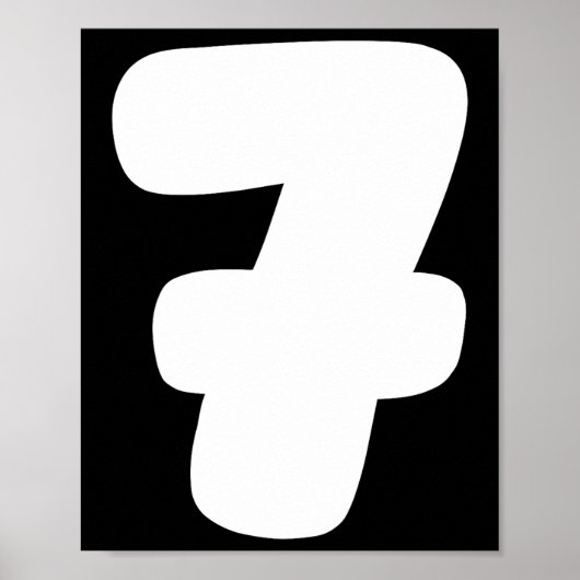 7 Nummer Zes Zeven 67 Gen Alpha Slang T Grappige M Poster (Voorkant)