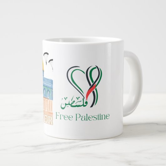 7 oktober grote koffiekop (Voorkant rechts)