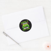 7 Ontgrendeld Geweldige 2016 Video Game 7th Birthd Ronde Sticker (Envelop)