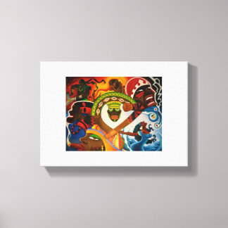7 Orishas Muur Canvas