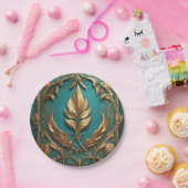 7" Papieren Bord Rond (Feest)