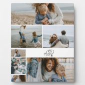 7 Personalized Best Aunt Photo Collage Fotoplaat (Voorkant)