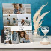 7 Personalized Best Aunt Photo Collage Fotoplaat (Zijkant)
