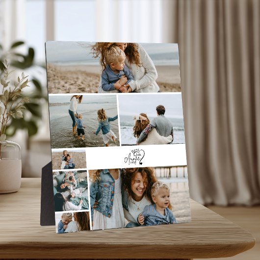 7 Personalized Best Aunt Photo Collage Fotoplaat