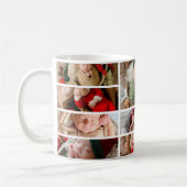 7 Photo Candy Cane Baby 1st Christmas Koffiemok (Links)