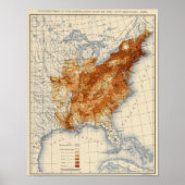 7 Populatie 1840 Poster (Voorkant)