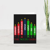 7 Principes van Kwanzaa Kaart (Voorkant)