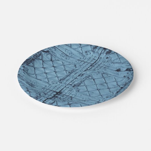 7" Rond Papier Bord Rustieke Tin Panel Plafondtell (Gekanteld)