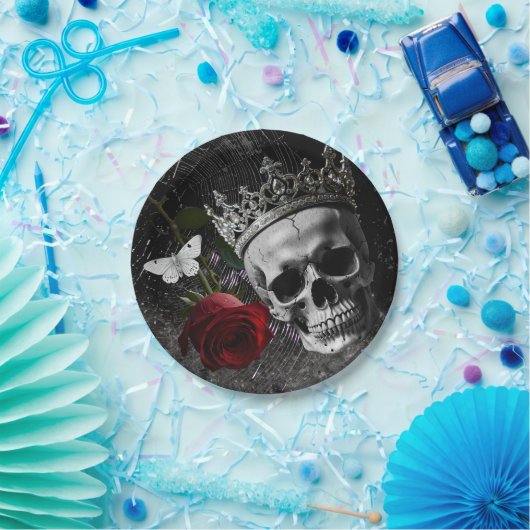 7" Ronde papieren Bord Haunting Adeline Zade Mea (Feest)