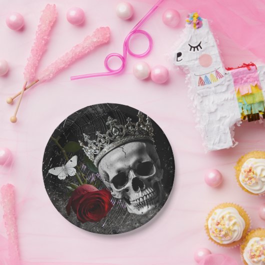 7" Ronde papieren Bord Haunting Adeline Zade Mea (Feest)