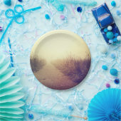 7" Ronde Papieren Bordjes Zonsopgang Pad Looproute (Feest)