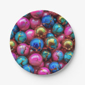 7" Round Paper Plate Papieren Bordje (Voorkant)