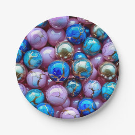 7" Round Paper Plate Papieren Bordje