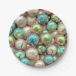 7" Round Paper Plate Papieren Bordje