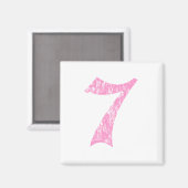 #7 Roze Olde Engels Magneet (Voorkant / Achterkant)