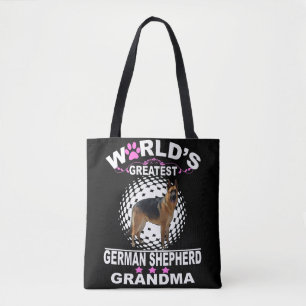 7 's Werelds grootste Duitse herder oma Tote Bag