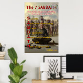 7 SABBTH Zombie Survival Poster (Thuiskantoor)
