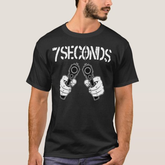 7 SECONDEN PUNK Klassieke T-Shirt (Voorkant)
