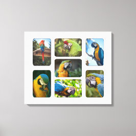 7 Sjabloon Foto installagram Familie Memories Canvas Afdruk