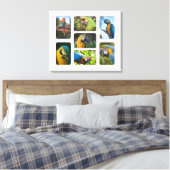 7 Sjabloon Foto installagram Familie Memories Canvas Afdruk (Insitu (Slaapkamer))