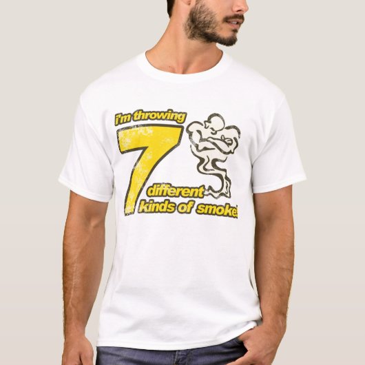 7 soorten rook T-Shirt (Voorkant)