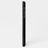 7 Square Photo Collage Black Sjabloon iPhone Case Hoesje (Linkerkant)