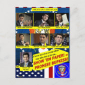 7 STAPPEN - Briefkaart (Voorkant)