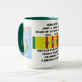 7 STERREN VECHTEN TEGEN DE OORLOG IN MARINE VIETNA MOK (Voorkant links)