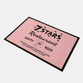 7 sterrenrestaurant, Elk Grove Village, IL Deurmat (Schuin)