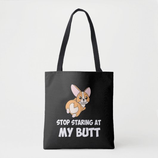 7 Stop met aan mijn kont te beginnen Tote Bag (Voorkant)