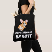 7 Stop met aan mijn kont te beginnen Tote Bag (Dichtbij)