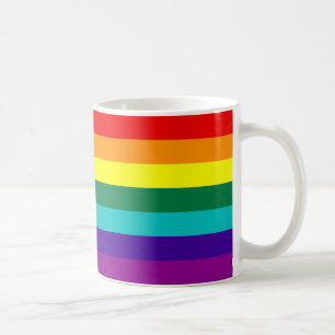 7 Stripes Rainbow Gay Pride Flag Koffiemok